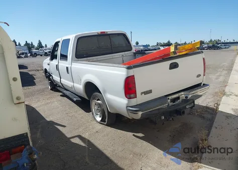 2003 Ford F-250 из США, поврежденный, VIN 1FTNW20F93EA69054